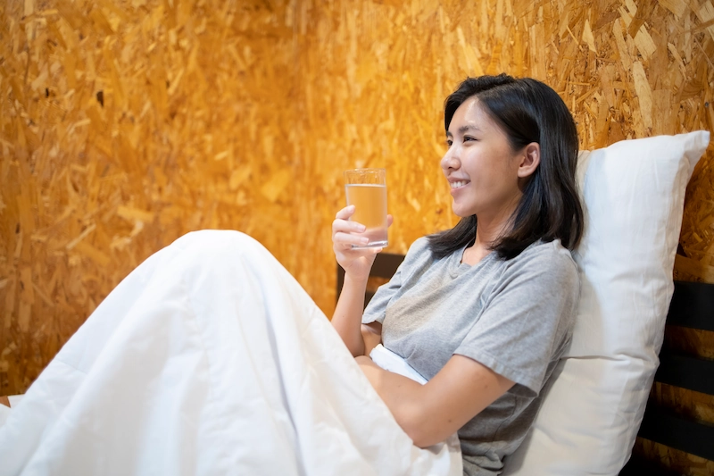 manfaat minum air putih sebelum tidur