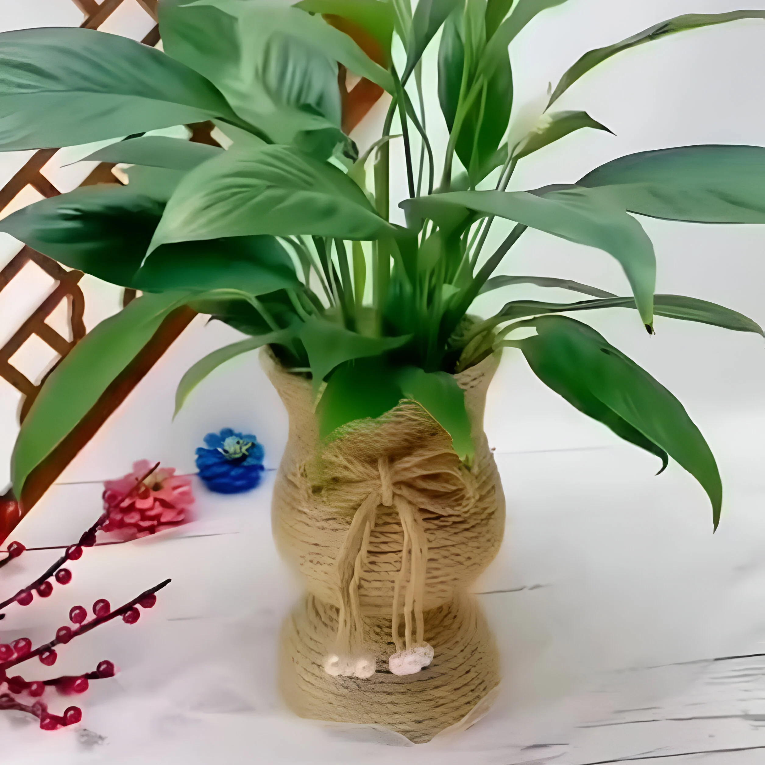 vas dari botol bekas 1 edited