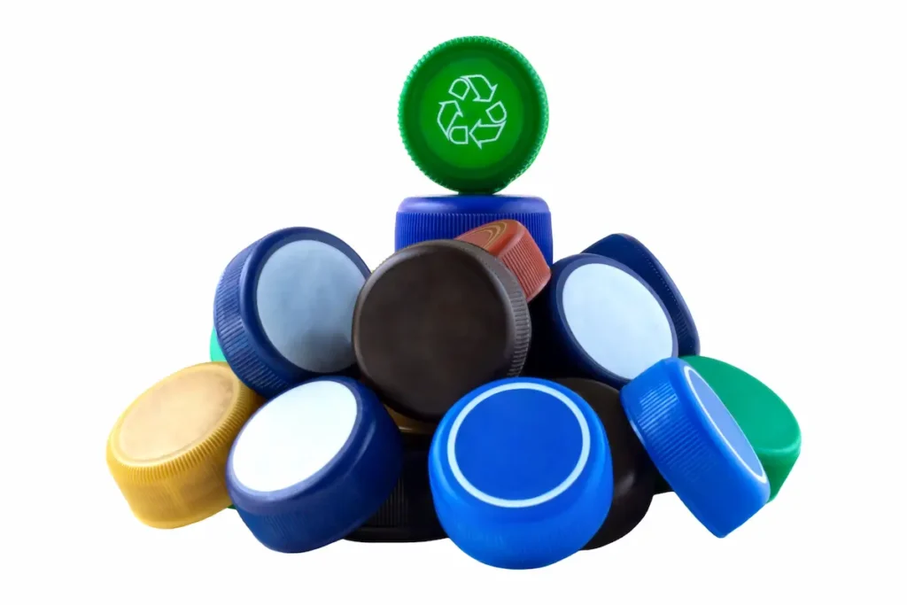 cara membuat tas dari tutup botol